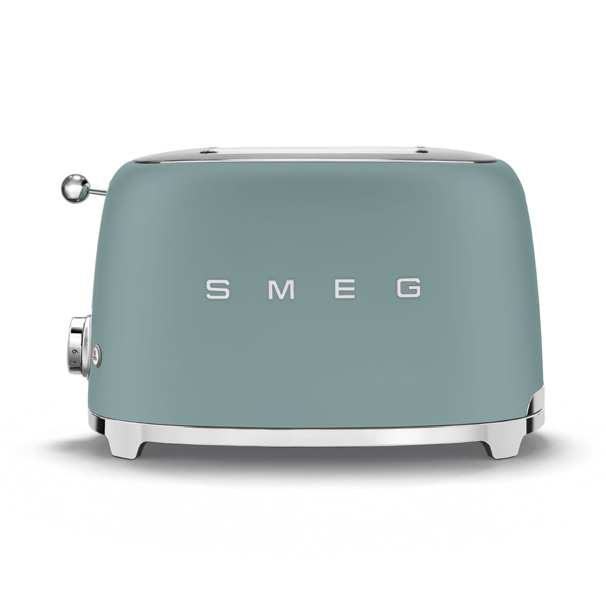 Smeg 50's Style 2-Slice Toaster Matte Emerald Green TSF01EGMUK