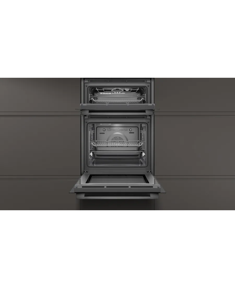 Neff N50 Built-in Double Oven with CircoTherm | Graphite-Grey U1ACE2HG0B Redmond Electric Gorey