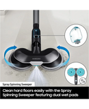 Samsung JetTM 95 Pro Max 210 W with Spray Spinning Sweeper Cordless VS20C9547TB/EU Redmond Electric Gorey