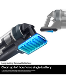 Samsung JetTM 95 Pro Max 210 W with Spray Spinning Sweeper Cordless VS20C9547TB/EU Redmond Electric Gorey