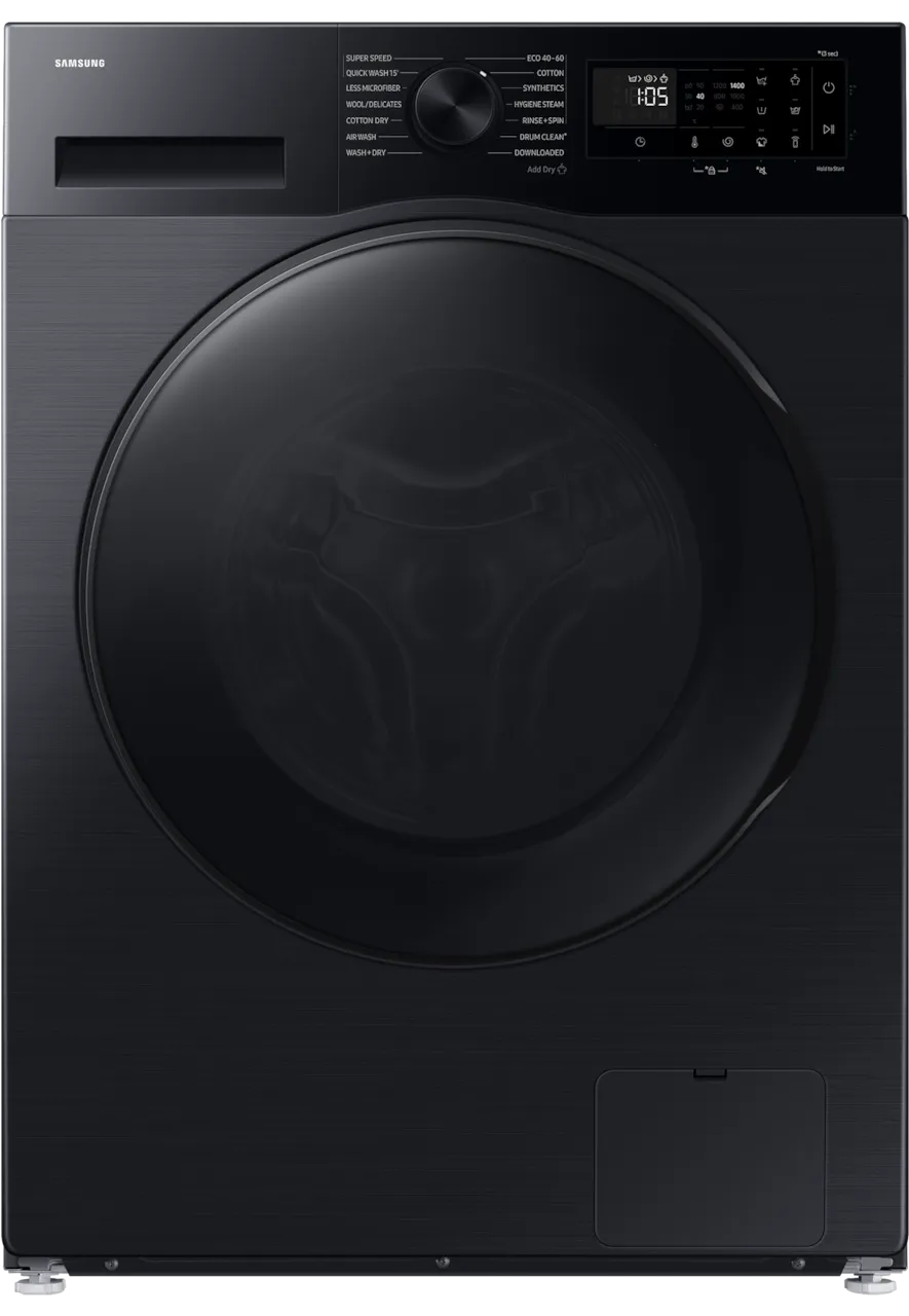Samsung Series 5 9KG/5KG Slim Washer Dryer with AI Energy | Black - WD90DG5G34BBEU Redmond Electric Gorey