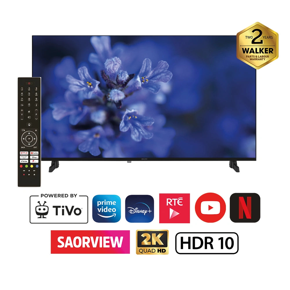 Walker 40″ Full HD Smart TV with TiVo - WPSBF2K40252 Redmond Electric Gorey