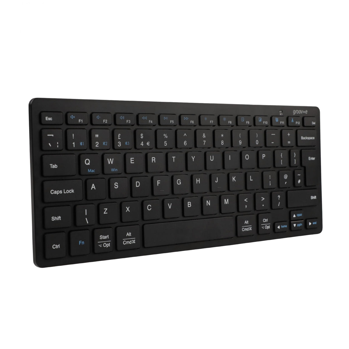 Groov-e Compact Bluetooth Keyboard Black GVPC22BK