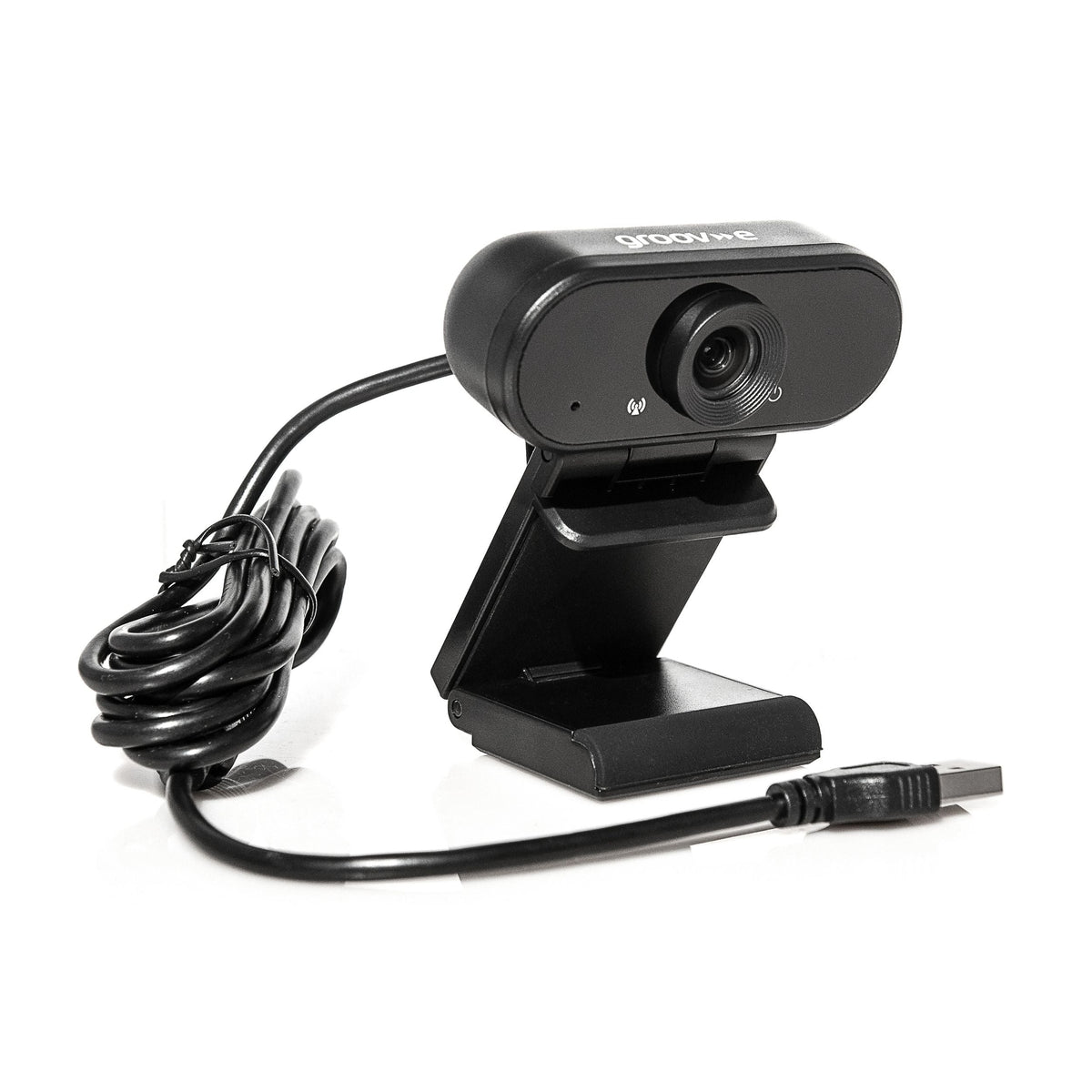 Groov-e 1080p Webcam with Privacy Cover Black GVPC11BK