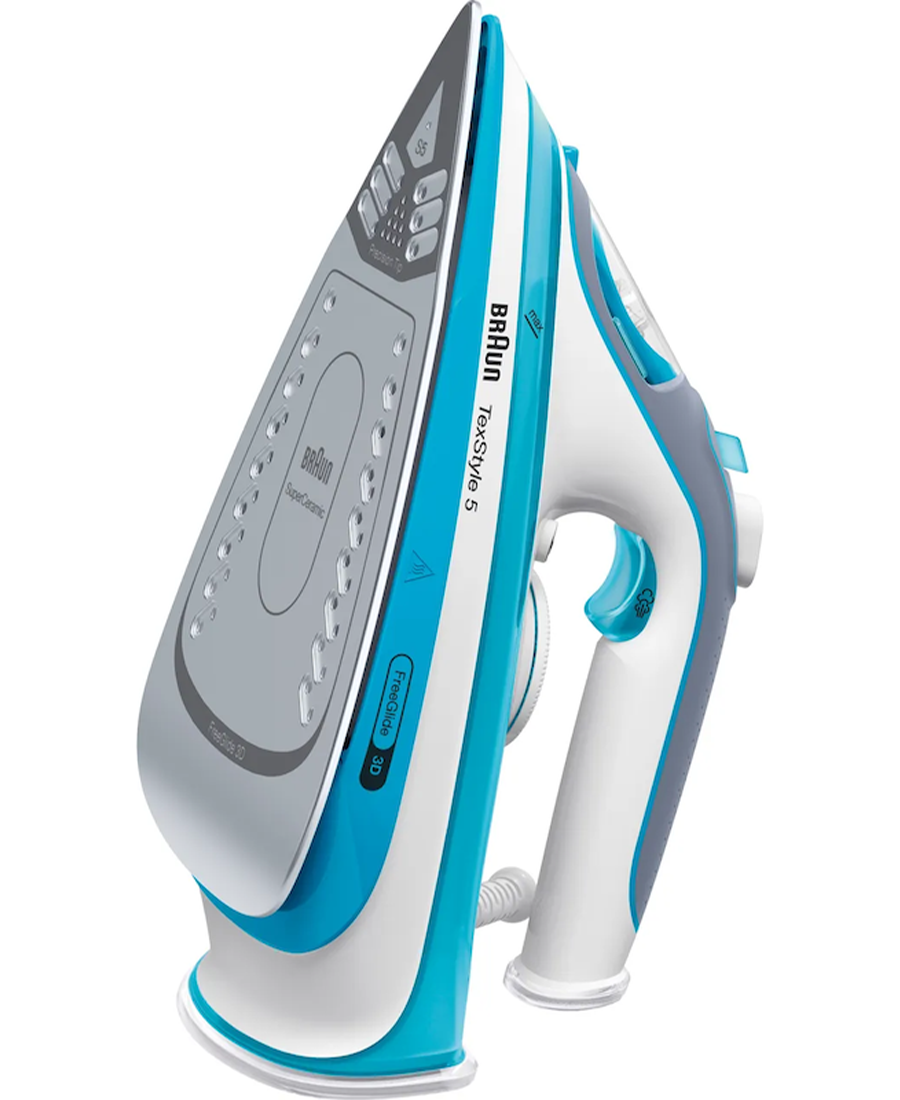 Braun TexStyle 5 2600W Steam Iron | Blue Redmond Electric Gorey