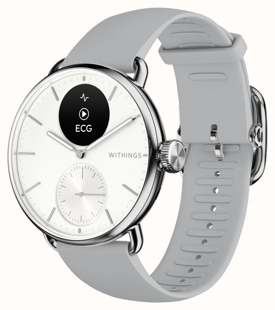 ScanWatch 2 - Advanced Health Monitor with ECG & SpO2 - 38mm White