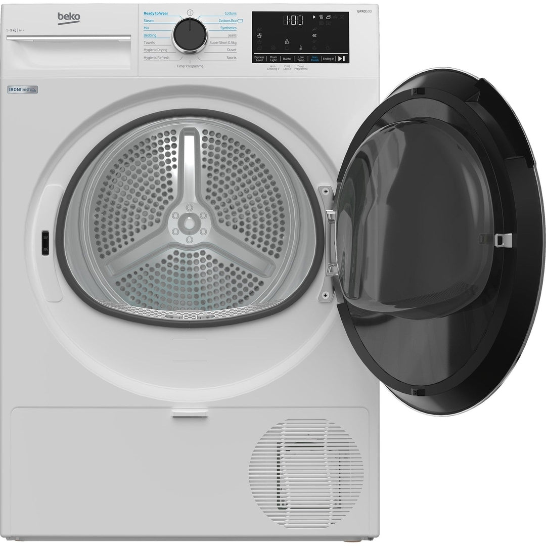9kg Heat Pump Dryer with IronFinish
