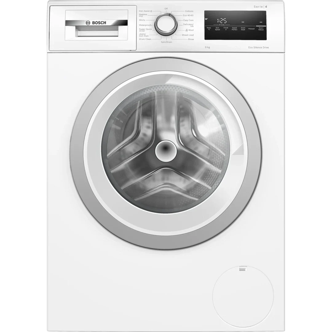 Bosch Series 4 Washing machine, Front Loader 9kg 1400 rpm - White | WAN28259GB Bosch Washing Machine Redmond Electric Gorey Ireland