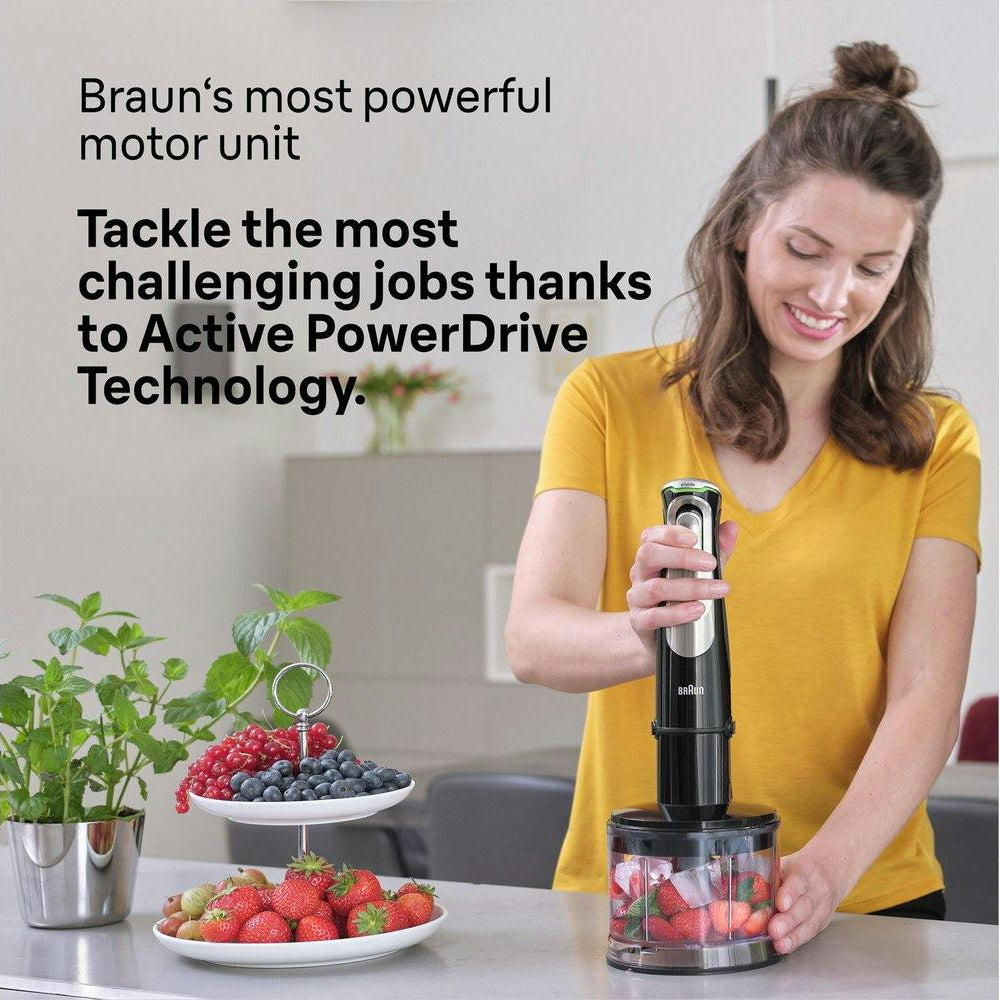 Braun MultiQuick 9 Hand Blender | Black/Stainless Steel - MQ9135XI Redmond Electric Gorey