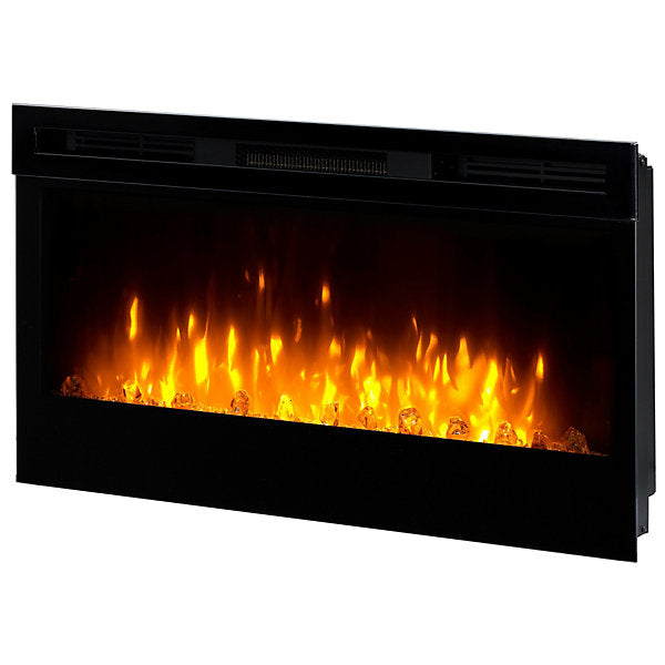 Prism 34 Inch Optiflame Wall-Mounted Electric Fire