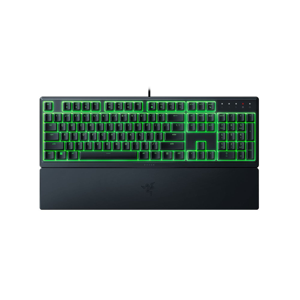 Razer Ornata V3 X Low-Profile Membrane Gaming Keyboard, UK Layout, Black 36-RZ03-04470300-R3W1