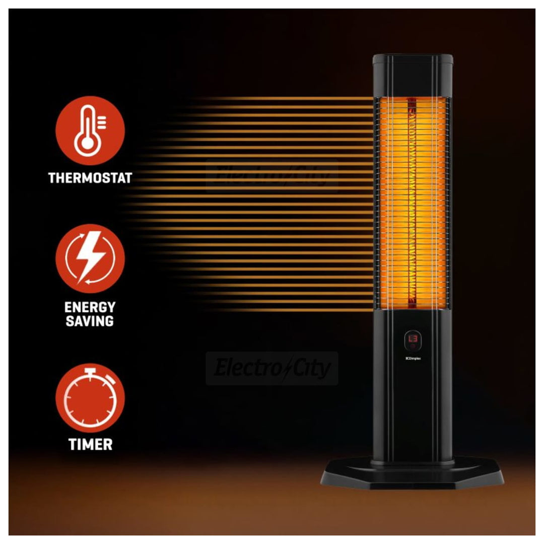 2kW Freestanding Carbon Indoor & Outdoor Heater | DXOTDRFS2