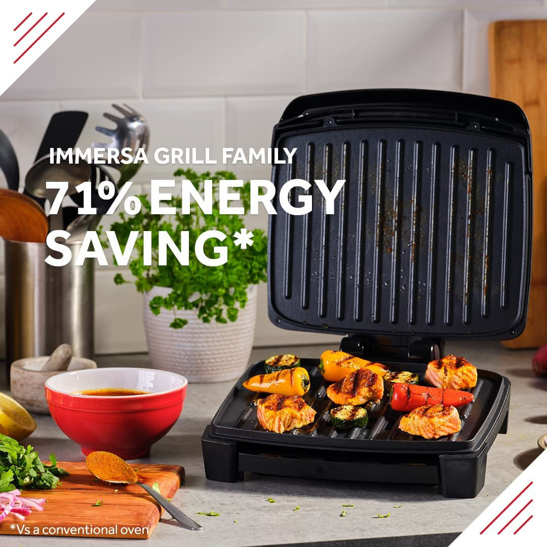 George Foreman Immersa Medium Grill Black 28310