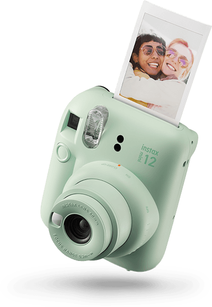 instax mini 12 Instant Camera Mint Green - official product image
