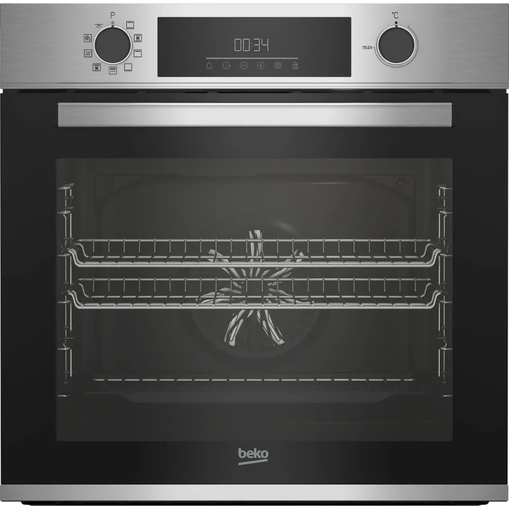 Beko 60cm Built-In Pyrolytic Single Oven | BBIE12301XMP BBIE12301XMP