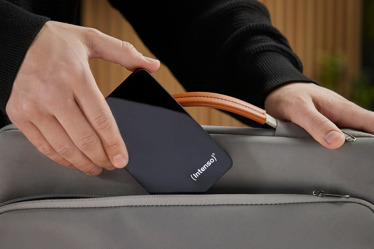 Intenso Memory Case 2TB 2.5-inch Portable Hard Drive, USB 3.2, Black 6021580