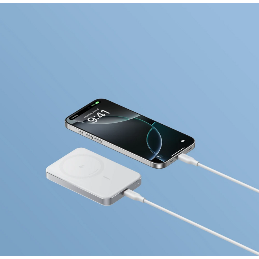 Anker MagGo Slim Wireless Power Bank 10,000mAh | White - A1664H21 Redmond Electric Gorey