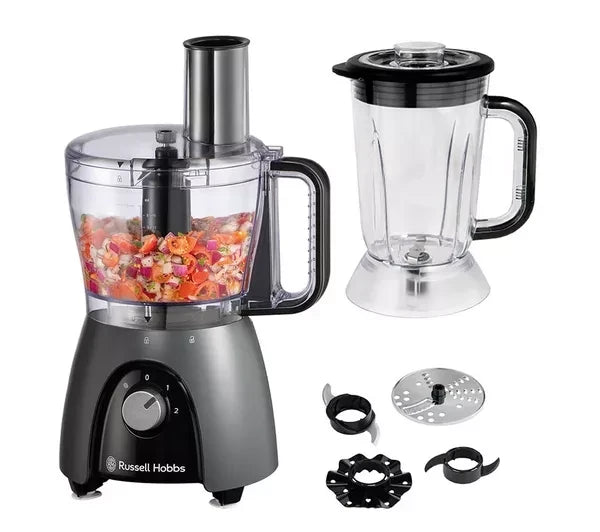 Russell Hobbs Desire 2.3L Food Processor & Blender Matte Charcoal 27111
