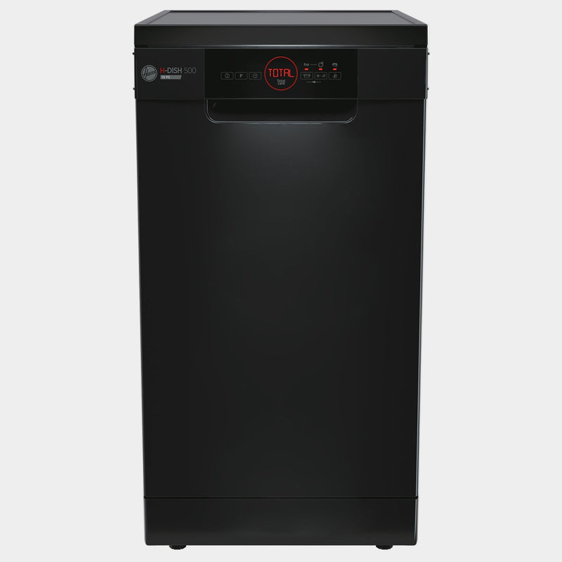 H-DISH 500 Slimline Freestanding Dishwasher Black | HDPH2D1049B-80