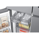 Samsung Family Hub AI Vision Inside French Style Smart Fridge Freezer - Real Stainless | RF65DG9H0ESR/EU Samsung American Fridge Freezer Redmond Electric