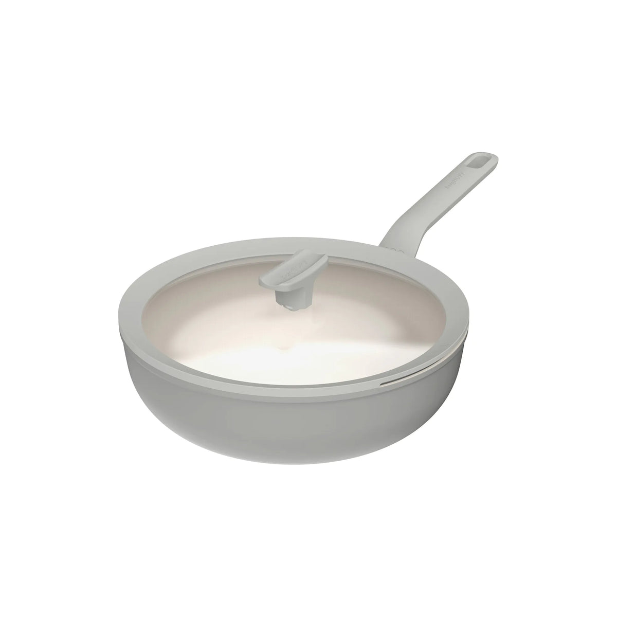 Leo Balance 28cm Non-Stick Wok with Lid Moonmist