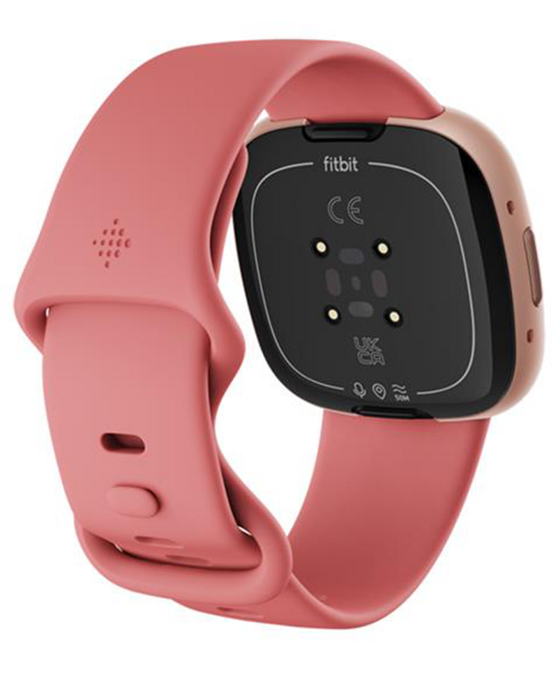 Fitbit Versa 4 Health & Fitness Smart Watch | Pink Sand & Copper Rose 79-FB523RGRW Redmond Electric Gorey
