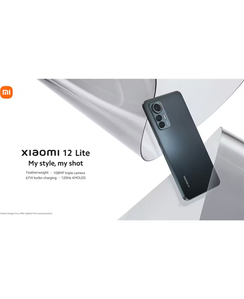 Xiaomi 12 Lite | 8GB | 128GB | 5G | Black - Redmond Electric Gorey 