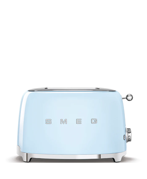 Smeg 50's Retro Style 2 Slice Toaster | Pastel Blue - Redmond Electric Gorey