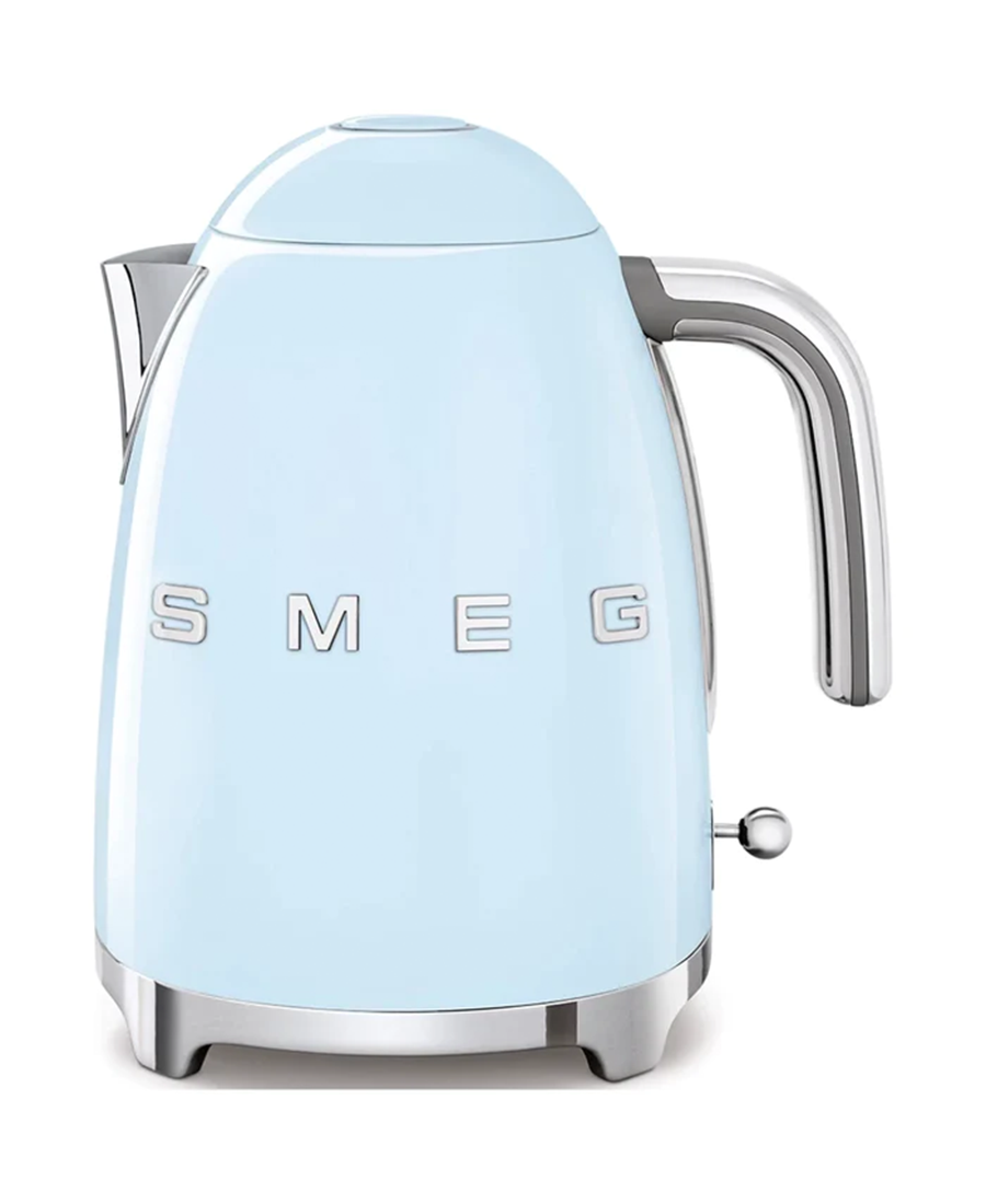 Smeg Retro 50's Style 1.7 Litre Kettle | Pastel Blue - Redmond Electric Gorey