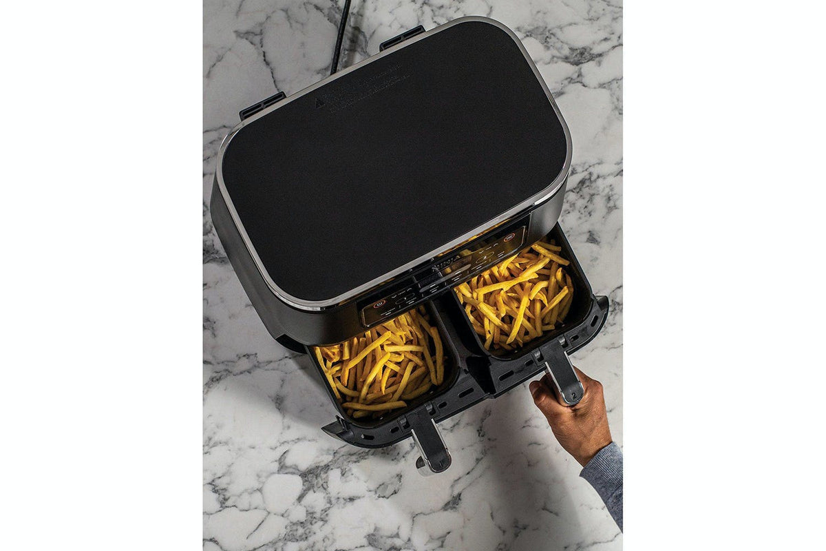 7.6L Foodi Dual Zone Air Fryer | Grey - Redmond Electric Gorey