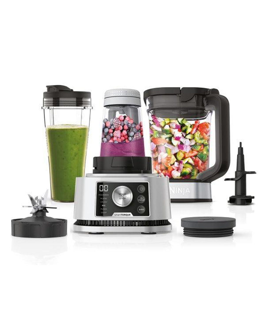 Ninja 1200W 3-In-1 Foodi Power Nutri Blender With Smart Torque & Auto-IQ - Silver | CB350UK Redmond Electric Gorey