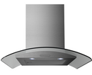 60cm Curved Glass Chimney Hood
