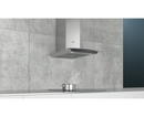 60cm Curved Glass Chimney Hood