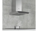 90cm Curved Glass Chimney Hood - Redmond Electric