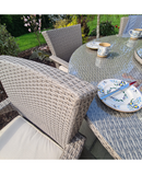 Casino 6 Seater Rattan Outdoor Dining Set RADRGY265 Redmond Electric Gorey