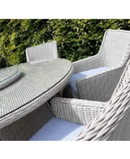 Dunmore 6 Seater Rattan Outdoor Garden Dining Set RADRGY416 Redmond Electric Gorey