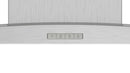 90cm Curved Glass Chimney Hood - Redmond Electric Gorey