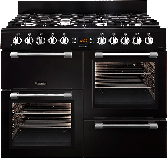 100cm Range Cooker Dual Fuel | Black | CK100F232K - Redmond Electric Gorey