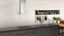60cm Curved Glass Chimney Hood - Redmond Electric Gorey