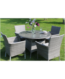 Orla 4 Seater Rattan Dining Set - Redmond Electric Gorey