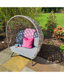 Double Rattan Garden Pod Chair RAPDNA382 Redmond Electric Gorey