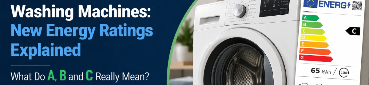 Washing Machines: New Energy Ratings Explained – What Do A, B and C Really Mean?