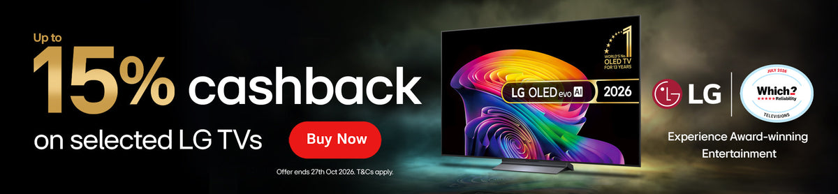 LG up to 15% Cashback