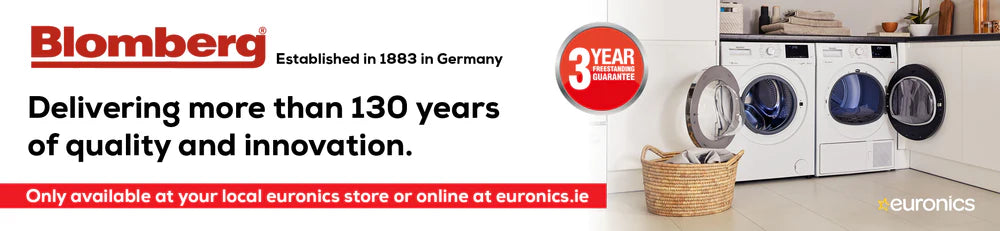 Blomberg Appliances with 3 Year Warranty