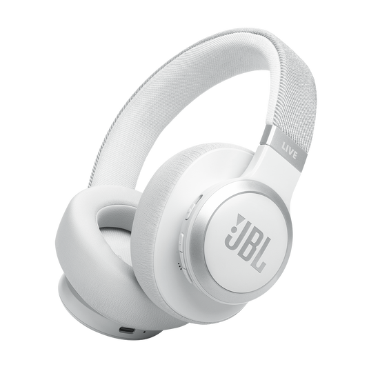 Live 770NC Over-Ear Noise-Cancelling Headphones – White