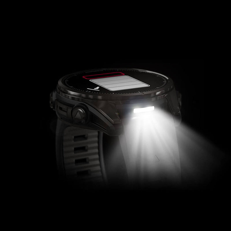 Fenix 8 43mm AMOLED Sapphire Carbon Grey Titanium/Black Black/Pebble Grey Band