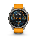 Fenix 8 47mm AMOLED Sapphire Titanium/Bare/Graphite Spark Orange/Graphite Band