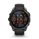 Fenix 8 47mm AMOLED Sapphire Carbon Grey Titanium/Black Black/Pebble Grey Band