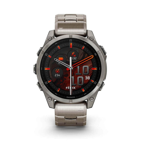 Fenix 8 47mm AMOLED Sapphire Titanium/Bare/Graphite with Titanium Band Exclusive