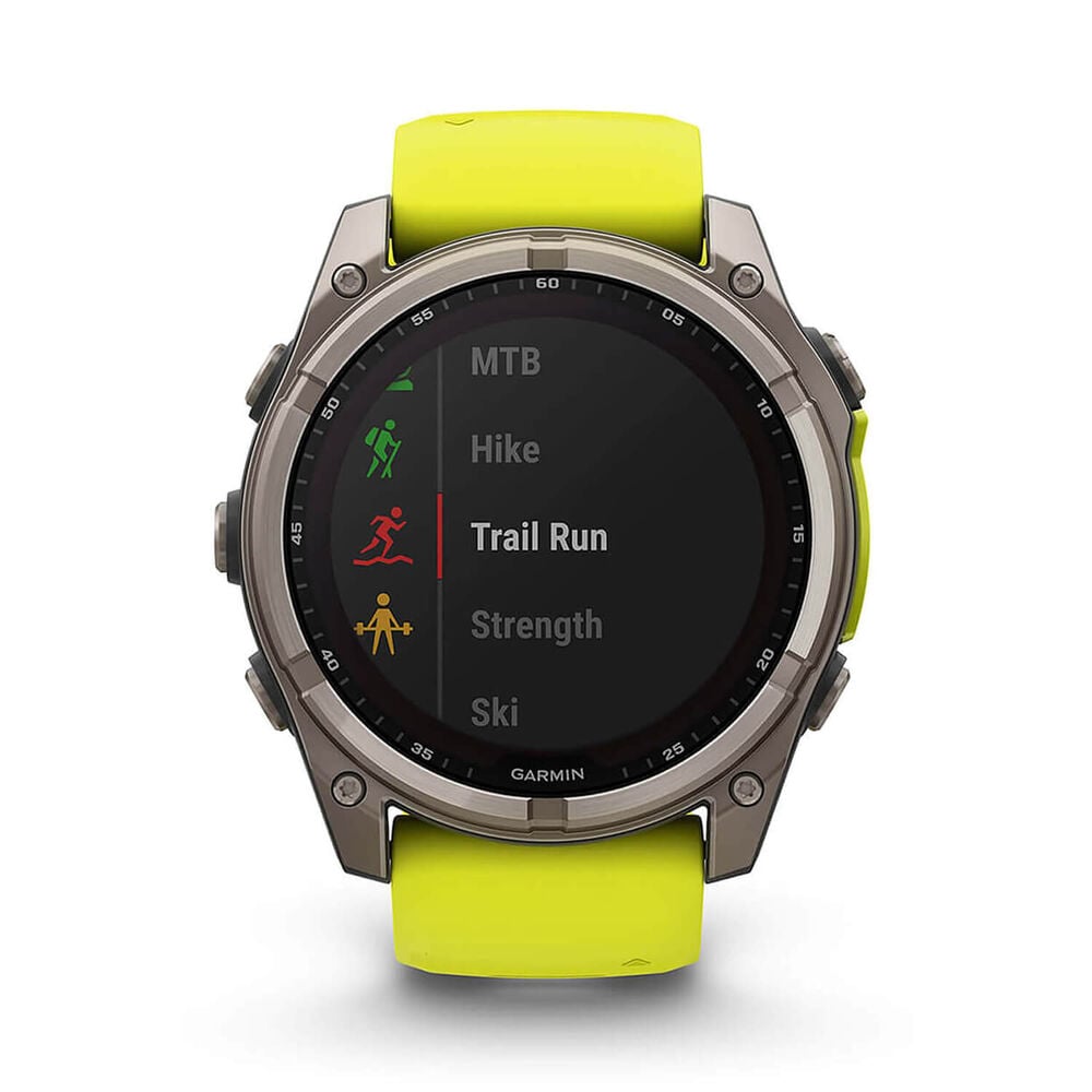 Fenix 8 51mm Sapphire Solar Bare Titanium - Redmond Electric